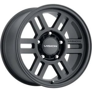 Vision Wheel Off-Road – 355 M2 OVERLAND – Black – 16″x6.5″ 38mm – All weather Wheels – 355-6663SB38